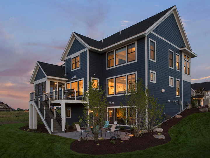Traditional Exterior Allen Library