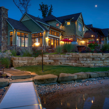 Transitional Lake House