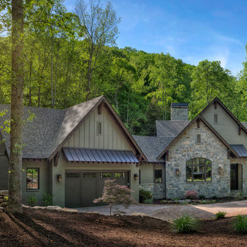 Transitional Mountain Home