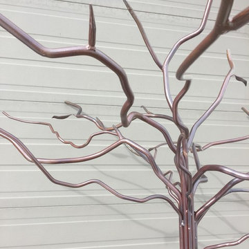 Tree Sculpture (as a bird feeder hanger)