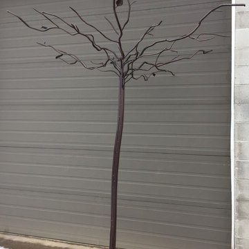 Tree Sculpture (as a bird feeder hanger)