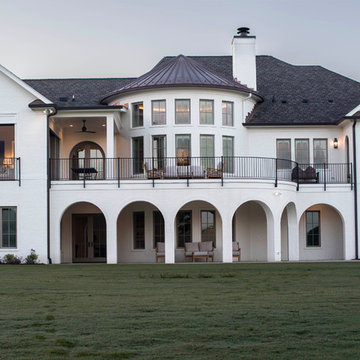 Triangle French Normandy Custom Home