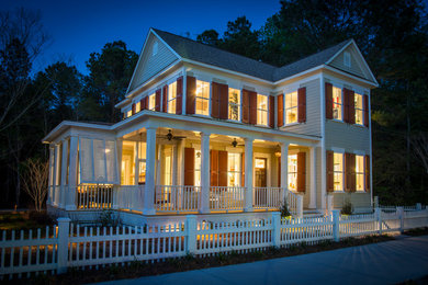 Contemporary exterior home idea in Charleston