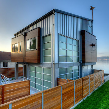 Tsunami House, Resilient Design, Camano Island WA