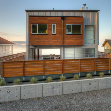 Tsunami House, Resilient Design, Camano Island WA