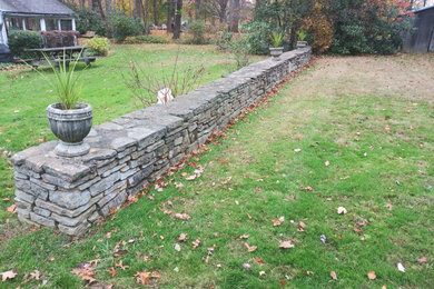 Tuck-Point Stone Wall