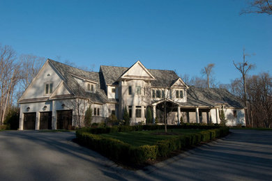 Tuscan exterior home photo in New York