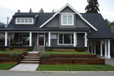 Elegant exterior home photo in Vancouver