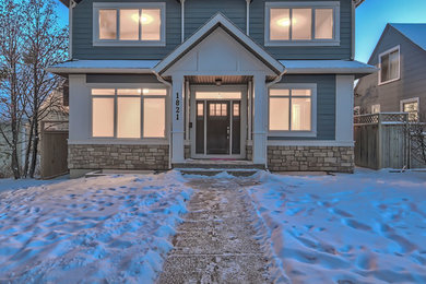 Traditional exterior home idea in Calgary