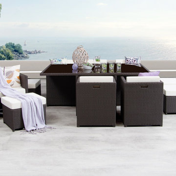 VACANZA Outdoor Cube Dining Set