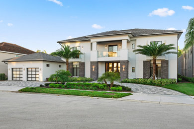 Trendy exterior home photo in Orlando