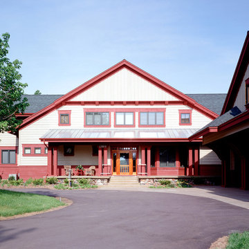 Valley Chalet Front Exterior