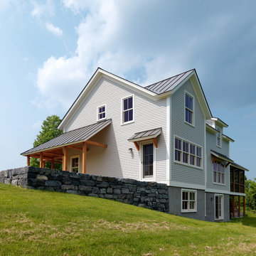 Vermont Riverbank Farmhouse