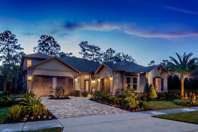 Example of a trendy exterior home design in Orlando