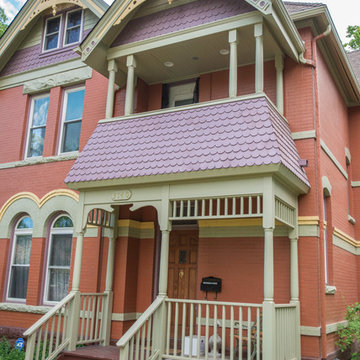Victorian 2-Story Front Porch Addition (Restoration) in Denver Historic District