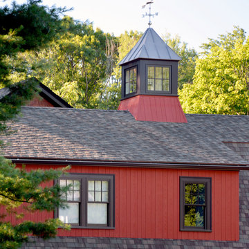 View of "Vermont barn" wing cupola