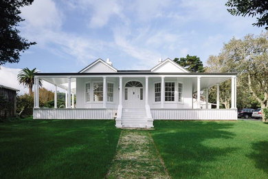 This is an example of a classic house exterior in Auckland.