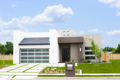 Minimalist exterior home photo in Austin