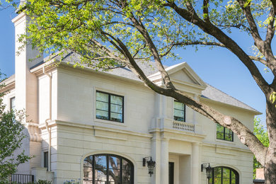 Inspiration for a classic house exterior in Dallas.