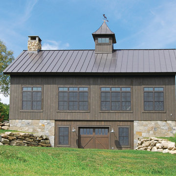 Vintage Timber Frame Barn Addition