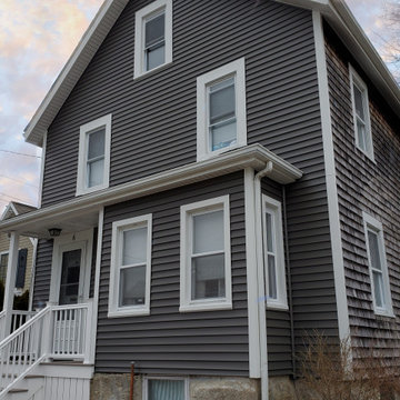 Vinyl Siding, Cedar Siding, and AZEK Porch, Fairhaven, MA