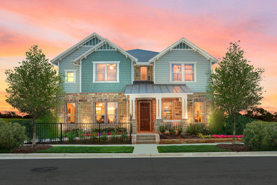 Inspiration for a classic house exterior in Dallas.
