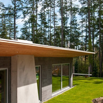 Wain Rd - Pre-Cast Insulated Concrete Panel Passive Solar Home