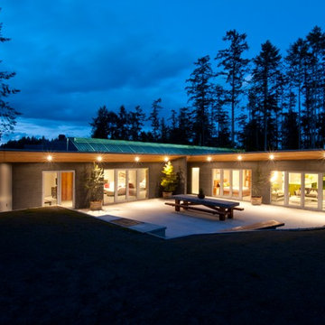 Wain Rd - Pre-Cast Insulated Concrete Panel Passive Solar Home