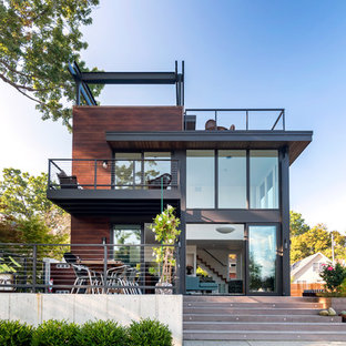 75 Beautiful Small Modern Exterior Home Pictures Ideas August 2021 Houzz