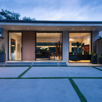 Wallace Ridge Beverly Hills modern luxury glass wall home