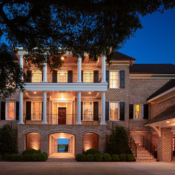 Walnut Creek Tudor Brick Home - North Carolina