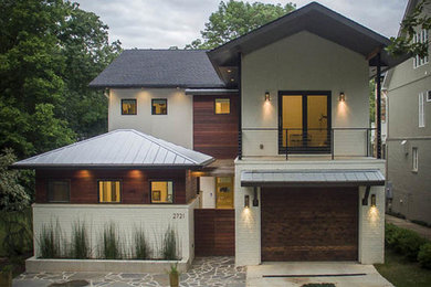 Contemporary exterior home idea in Little Rock