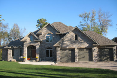 Inspiration for a timeless exterior home remodel in Toronto