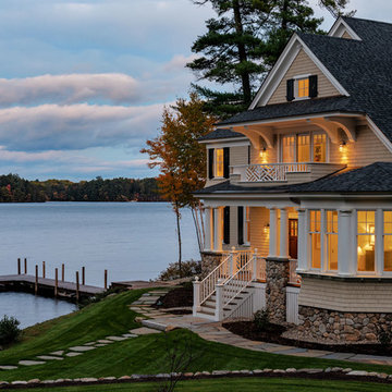 75 Beautiful Coastal House Exterior Ideas and Designs - January 2024 ...