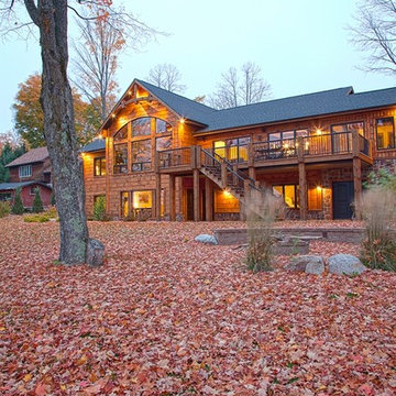 Waters Edge by Wisconsin Log Homes