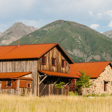Weathering Steel Corrugated Roofing