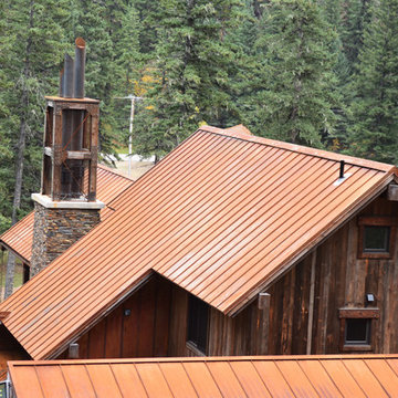 Weathering Steel Standing Seam Roof & Siding