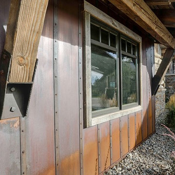 Weathering Steel Standing Seam Roof & Siding