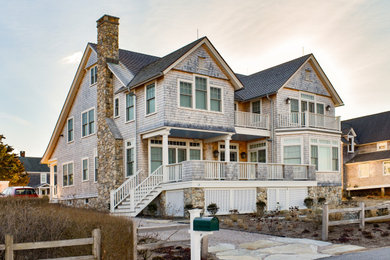 Idee per la facciata di una casa stile marinaro