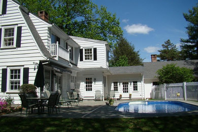 Classic house exterior in Bridgeport.