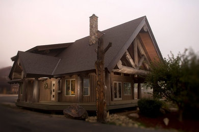 Arts and crafts exterior home photo in Seattle