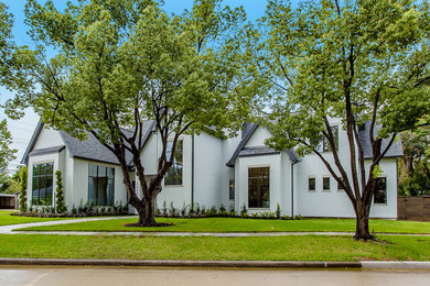 Minimalist exterior home photo in Houston