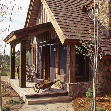 Western Homestead Ranch porch