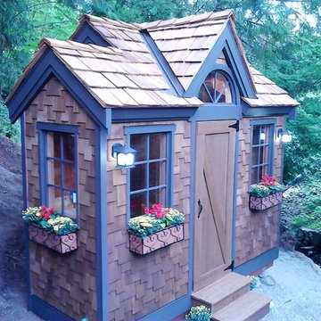 Whimsical Garden Shed