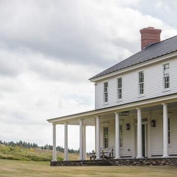 White Farmhouse