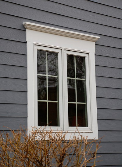 Traditional Exterior by Siding & Windows Group Ltd