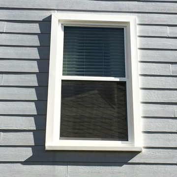 Window replacement in Huntersville, NC, by Belk Builders