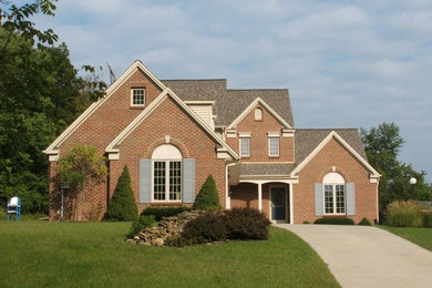 This is an example of a house exterior in Cincinnati.