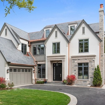 Winnetka Transitional Tudor