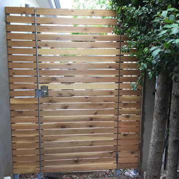 Wood and Metal Gates